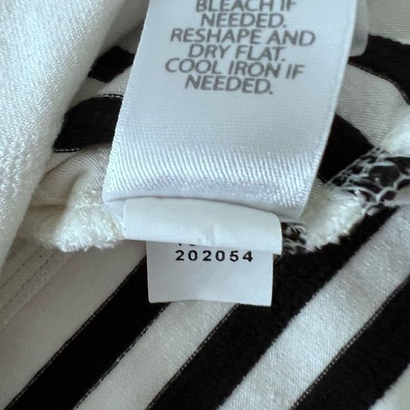 J. Jill Wearever Collection Sz SP Striped Tunic knit Top - Picture 6 of 6